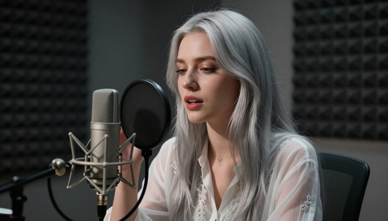 Waifu voice recording session