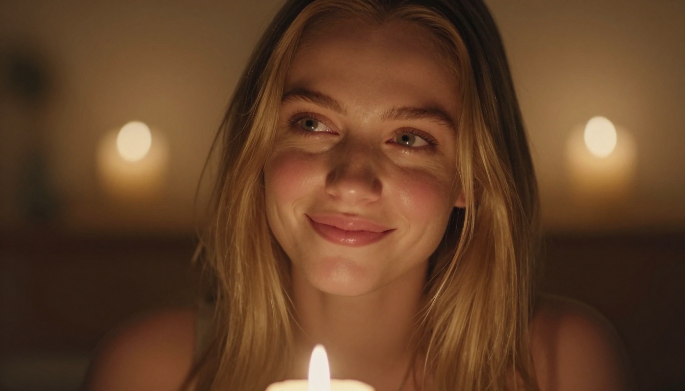 Emotional warmth and affection in intimate portrait