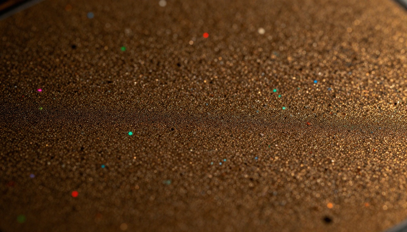 Visible digital noise and grain artifacts on a photographic sensor surface