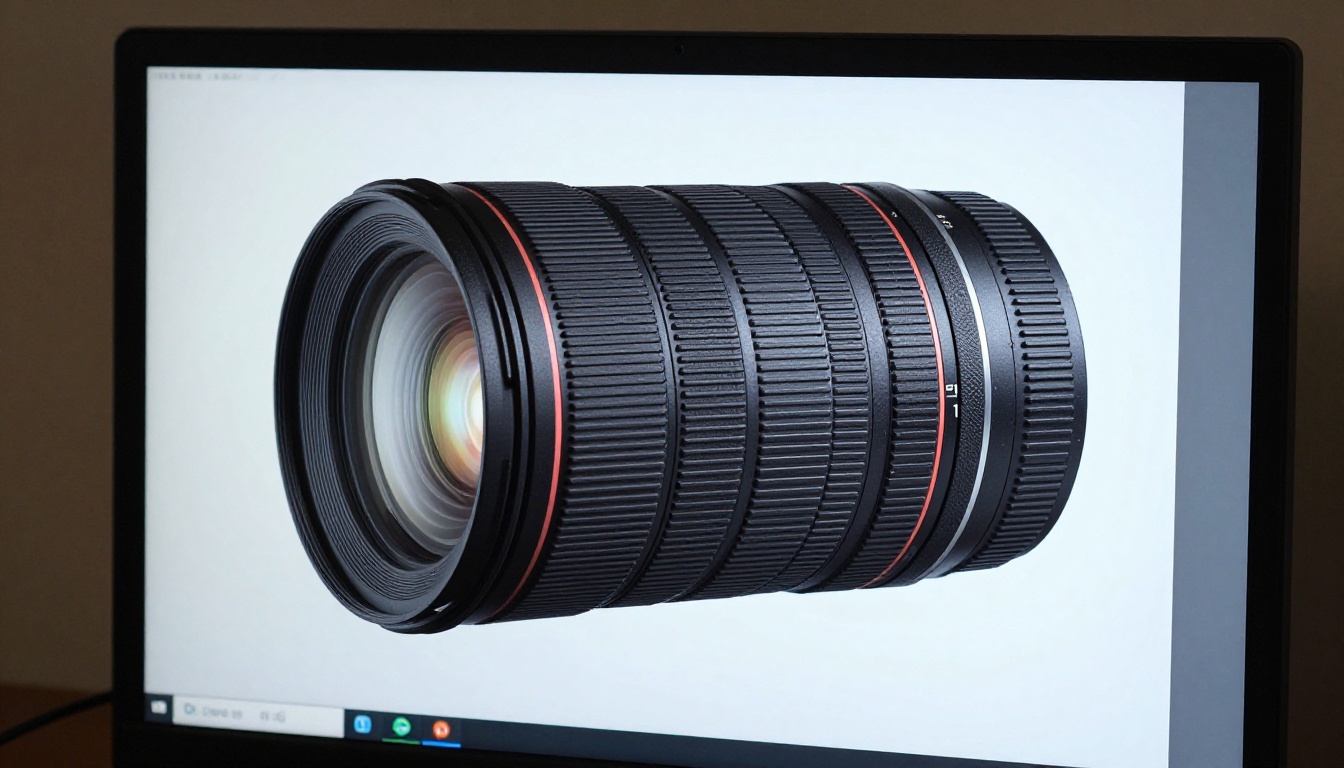 Ultra close-up macro shot of a premium IPS monitor displaying razor-sharp detailed linework at maximum zoom