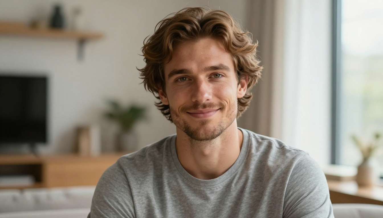 Photorealistic AI avatar portrait