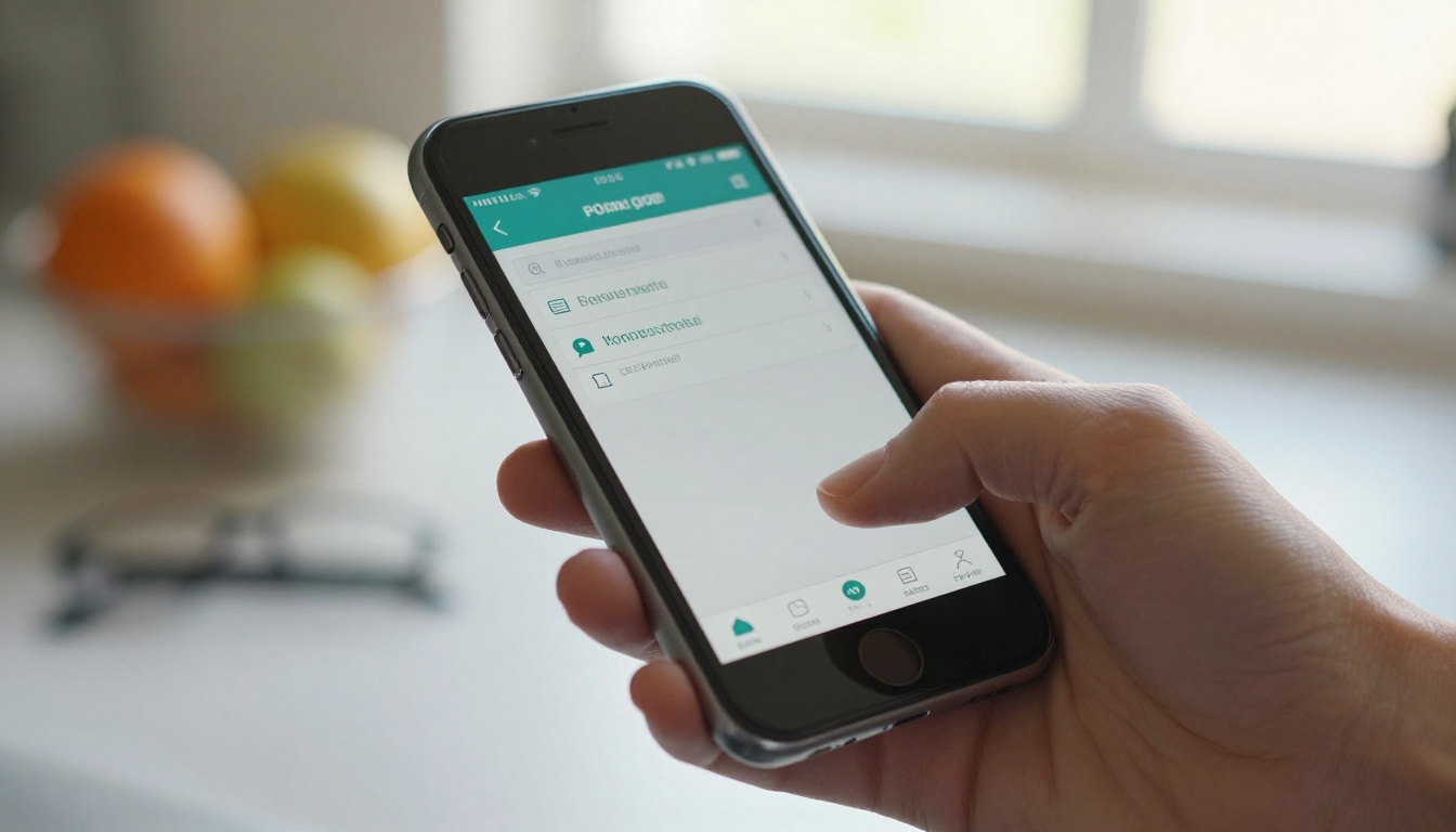 Smartphone showing a mobile payment confirmation Smartphone showing a mobile payment confirmation