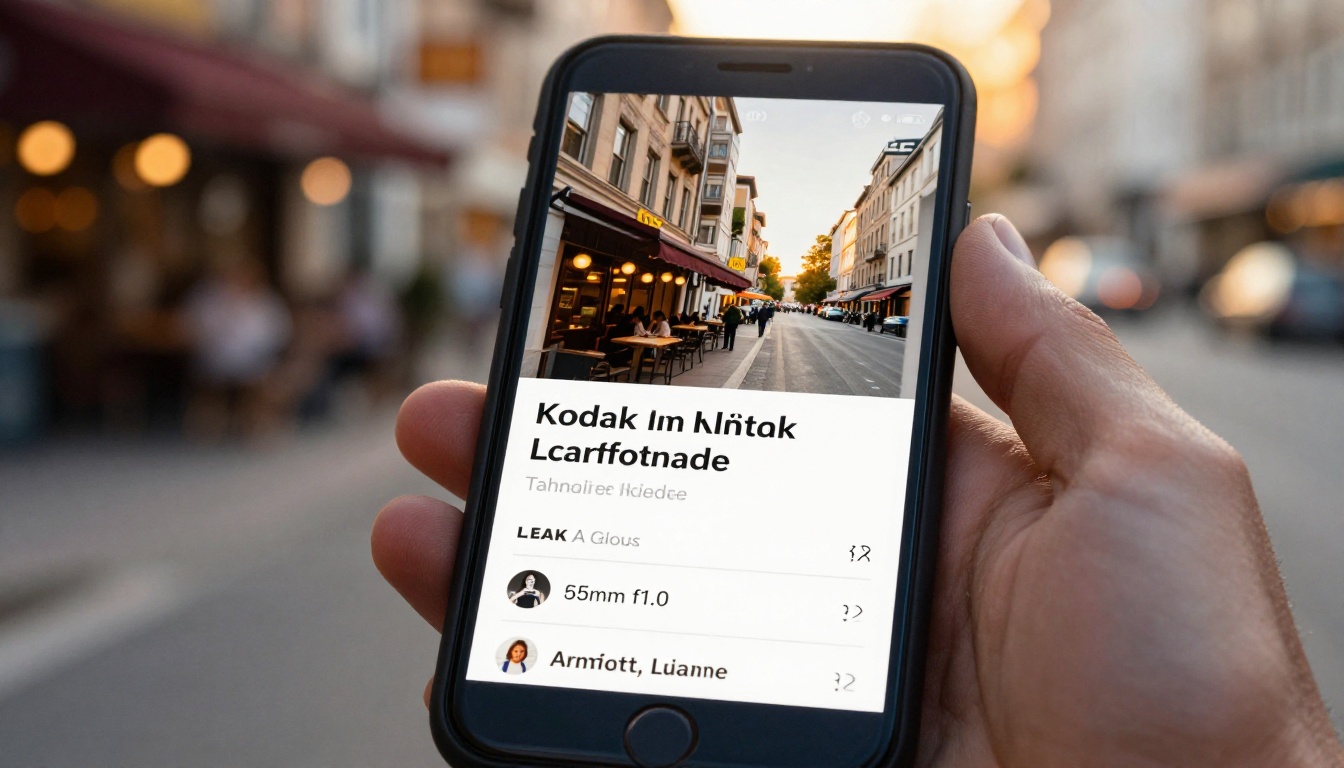 Hand holding a smartphone showing a mobile-friendly digital publication Hand holding a smartphone showing a mobile-friendly digital publication