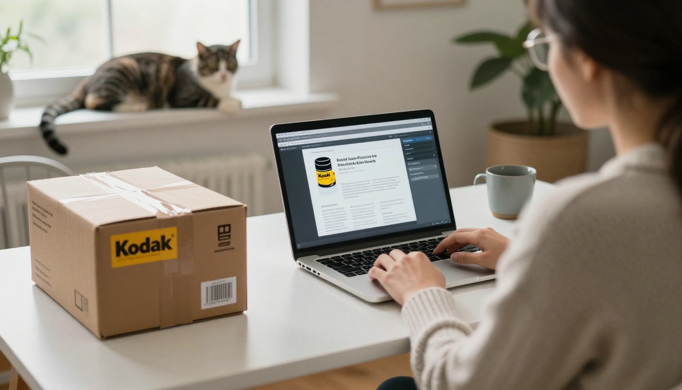 Customer ordering from a digital catalog at home Customer ordering from a digital catalog at home