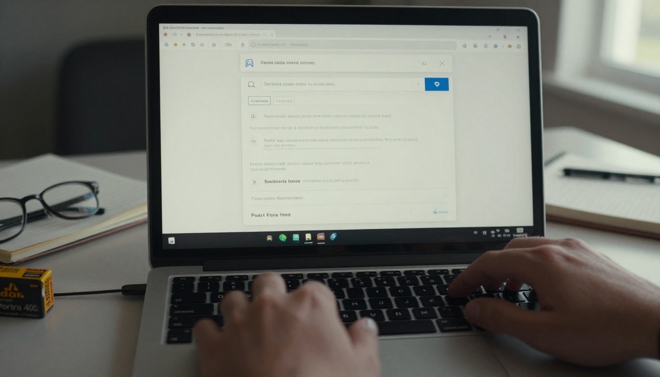 Laptop screen with an email attachment warning