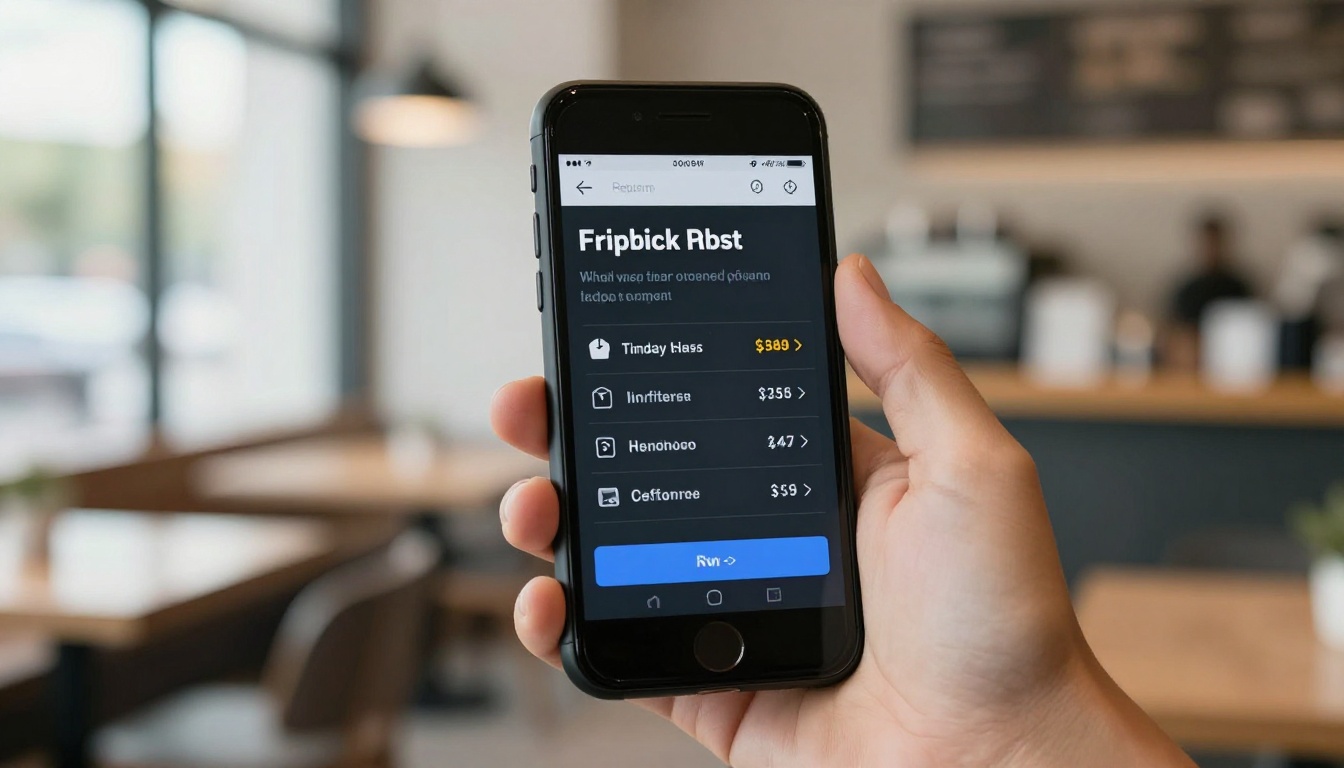 A hand holding a smartphone showing a mobile-friendly report page