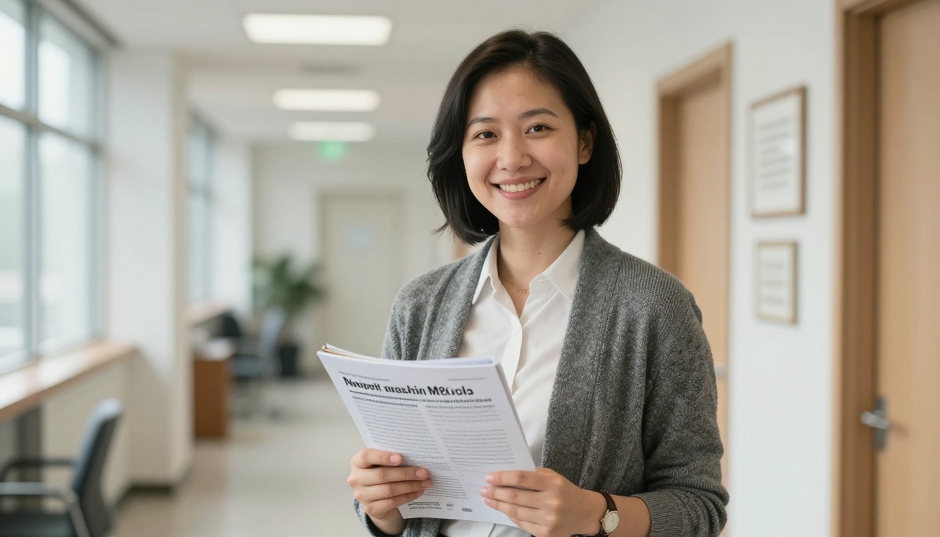 Sponsor marketing manager shaking hands with association staff across a cafe table